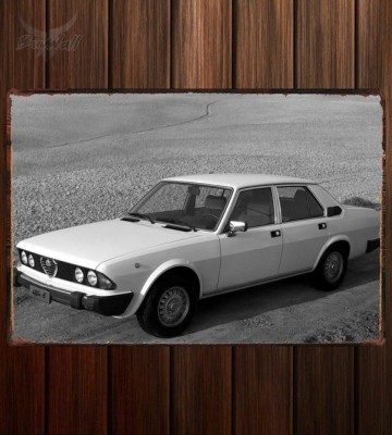 Металлическая табличка Alfa Romeo Alfa 6 (119)